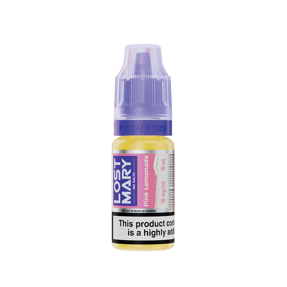 Pink Lemonade Nic Salt E-liquid by Lost Mary - 10ml