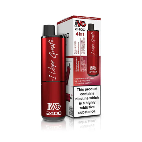 Pomegranate Edition IVG 2400 Prefilled Pod Kit
