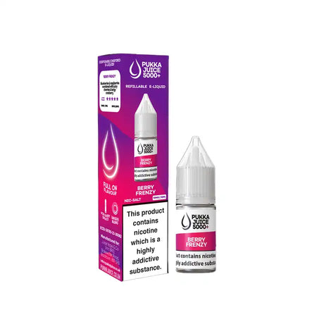 Pukka Juice 5000+ Nic Salt E-Liquid - 10 Pack