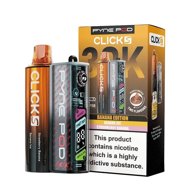 Banana Edition Pyne Pod Click S 30K Prefilled Pod Kit