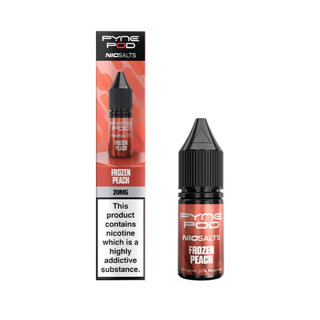 Pyne Pod Frozen Peach Nic Salt Vape Universe