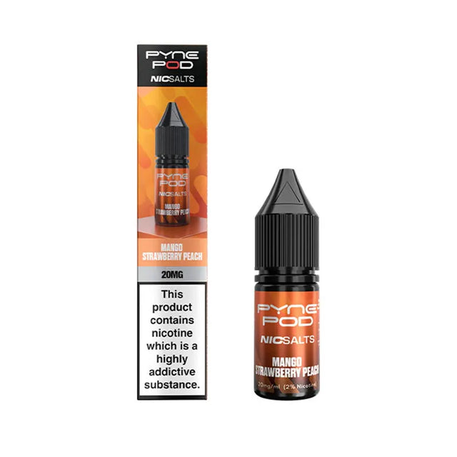 Pyne Pod Mango Strawberry Peach Nic Salt - Vape Universe