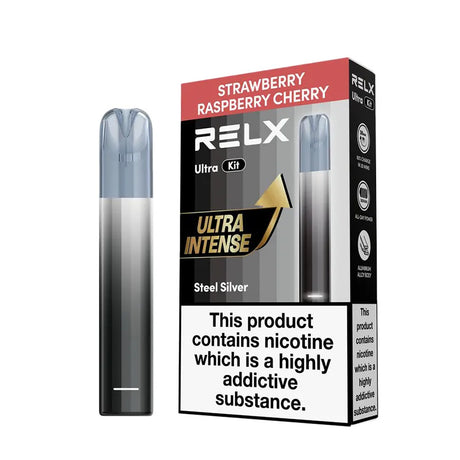 Strawberry Raspberry Cherry Relx Ultra Prefilled Pod Kit - Vape Universe