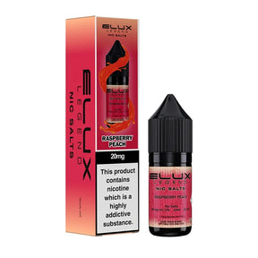 Elux Legend Raspberry Peach Nic Salt E-Liquid-Vape Universe