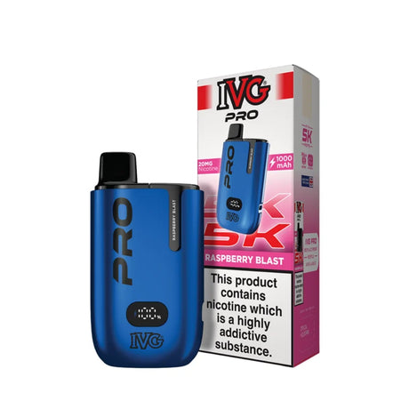 Raspberry Blast IVG Pro 5K Pod Kit – Vape Universe