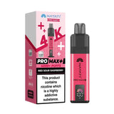 Red Sour Raspberry Hayati Pro Max Plus 4K Prefilled Pod Kit