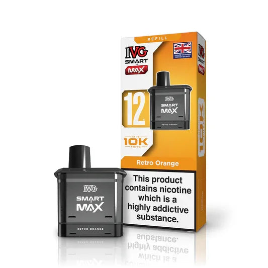 Retro Orange IVG Smart Max Prefilled Pod
