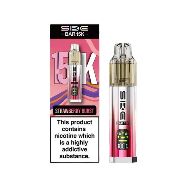 Strawberry Burst SKE Bar 15K Prefilled Pod Kit