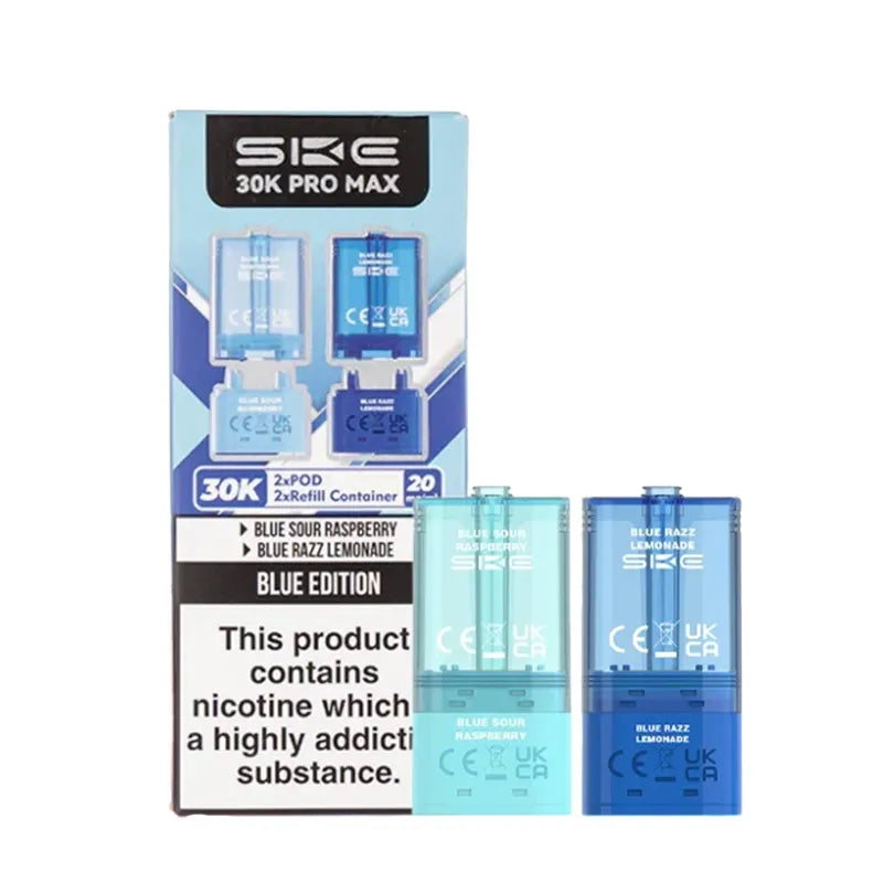 Blue Edition SKE 30K Pro Max Refill Pods
