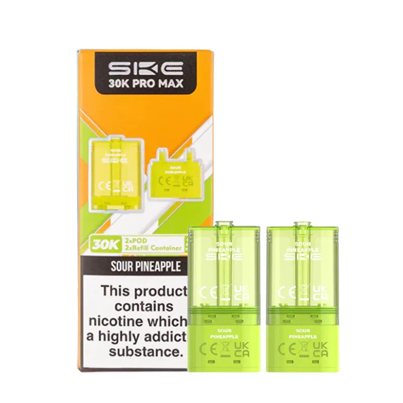 Sour Pineapple SKE 30K Pro Max Refill Pods
