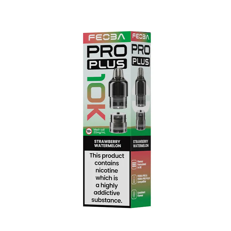  Strawberry Watermelon Feoba Pro Plus 10K Refill Pods