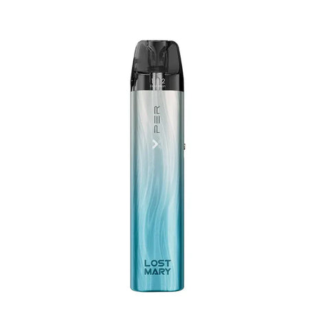Lost Mary Xper Pod Kit Silver Blue at Vape Universe