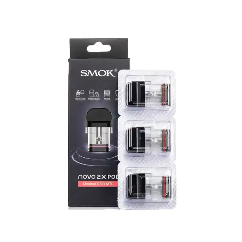 Smok NOVO 2 Replacement Pods (Pack of 3)