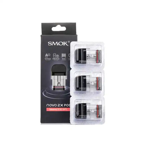 Smok NOVO 2 Replacement Pods (Pack of 3)