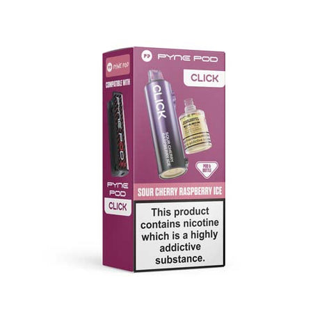 Sour Cherry Raspberry Pyne Pod Click 50K Refill Pack
