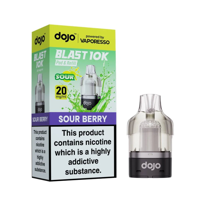Vaporesso Dojo Blast 10K Prefilled Pods Refill | 5 for 17 Vaporesso Dojo Blast 10K Prefilled Pods Refill | 5 for 17