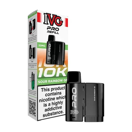 Sour Rainbow GB IVG Pro 12 Prefilled Pods