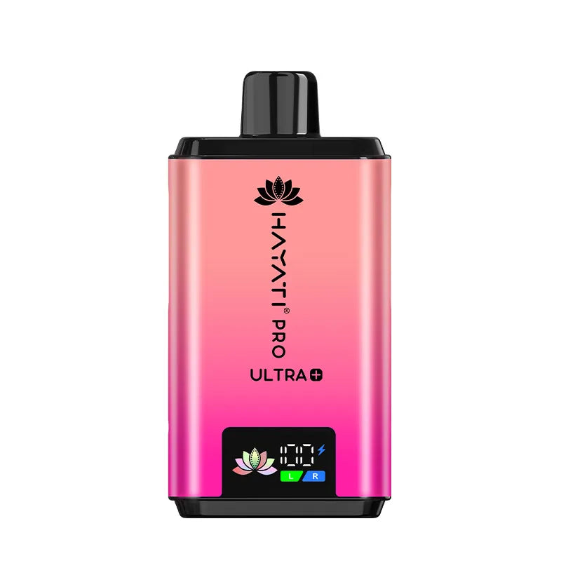 Straw Cranberry Cherry / Cherry Ice Hayati Pro Ultra Plus 25000 Prefilled Pod Kit Vape Universe
