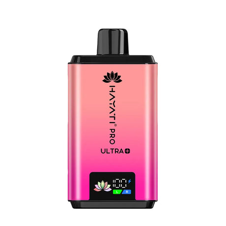 Straw Cranberry Cherry / Cherry Ice Hayati Pro Ultra Plus 25000 Prefilled Pod Kit Vape Universe
