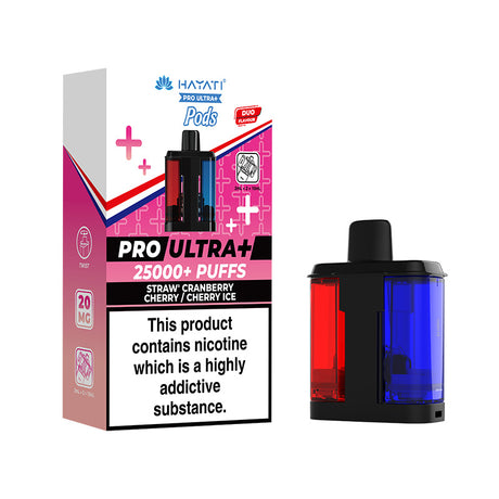 Hayati Pro Ultra Plus Refill Strawberry Cranberry Cherry & Cherry Ice