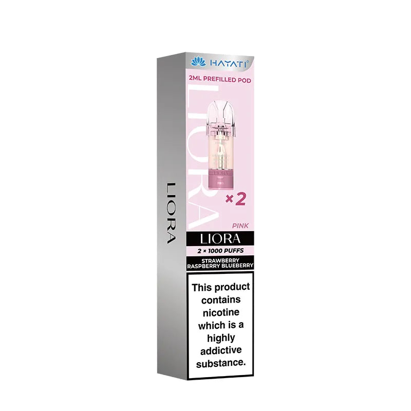 Strawberry Raspberry Blueberry Hayati Liora Prefilled Pods Vape Universe
