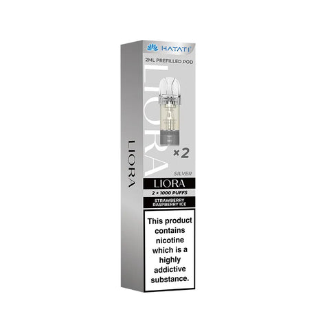 Strawberry Raspberry Ice Hayati Liora Prefilled Pods Vape Universe
