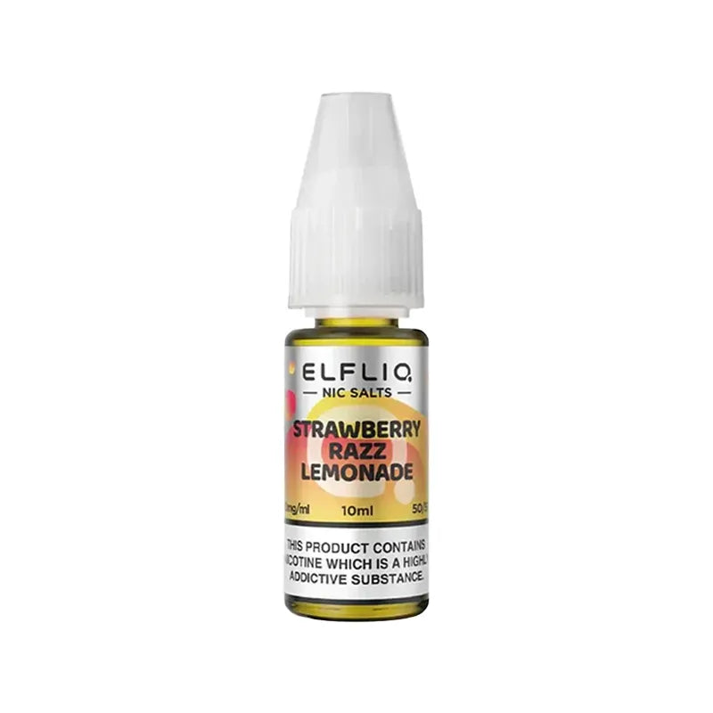 Elf Bar Elfliq Strawberry Razz Lemonade Nic Salt - 10ml