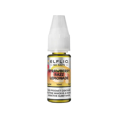 Elf Bar Elfliq Strawberry Razz Lemonade Nic Salt - 10ml