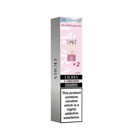 Strawberry Watermelon Hayati Liora Prefilled Pods Vape Universe