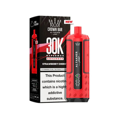 Strawberry Cherry Al Fakher Hypermax 30K Prefilled Pod Kit
