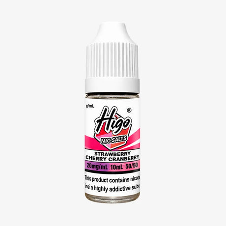 Strawberry Cherry Cranberry Higo Crystal Nic Salt E-liquid
