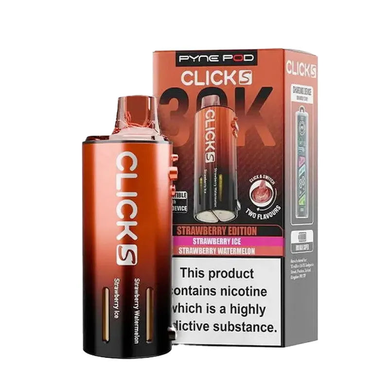 Strawberry Edition Pyne Pod Click S 30K Refill Pod