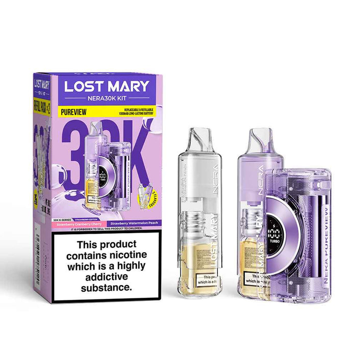 Strawberry Edition Lost Mary Nera 30K Pureview Prefilled Pod Kit