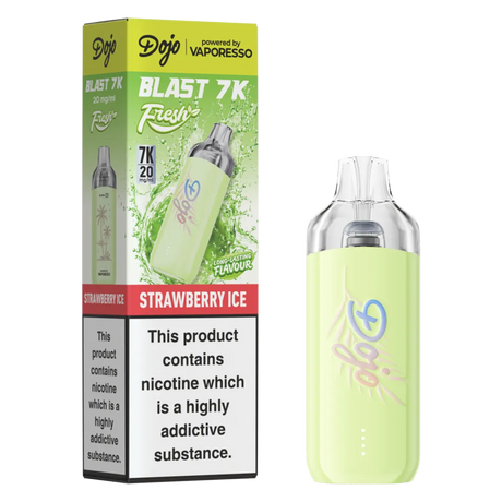 Strawberry Ice Dojo Blast 7K Fresh Pod Kit Vape Universe