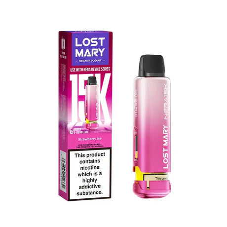 Strawberry Ice Lost Mary Nera Fullview Refill Pack - Vape Universe
