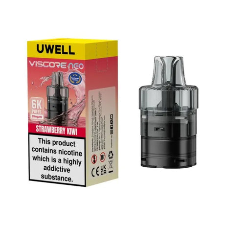 Strawberry Kiwi Uwell Viscore Neo 6K Refill Pack – Vape Universe