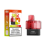 Strawberry Kiwi  HQD Glow Pro 12K prefilled Pods 