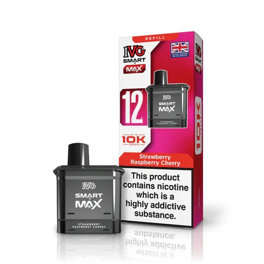 Strawberry Raspberry Cherry IVG Smart Max Prefilled Pod

