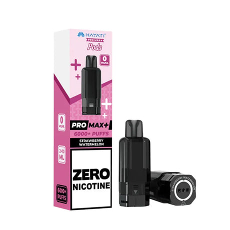 Strawberry Watermelon Hayati Pro Max Plus 0 Nicotine Pods Vape Universe
