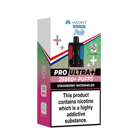 Strawberry Watermelon Hayati Pro Ultra Plus 25K Refill Pods Vape Universe
