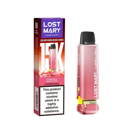 Strawberry Watermelon Lost Mary Nera Fullview Refill Pack - Vape Universe
