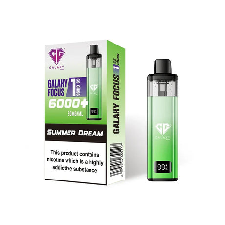 Summer Dream Crystal Galaxy Focus 1 6000 Prefilled Pod Kit
