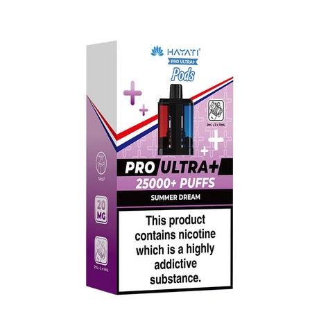 Summer Dream Hayati Pro Ultra Plus 25K Refill Pods Vape Universe
