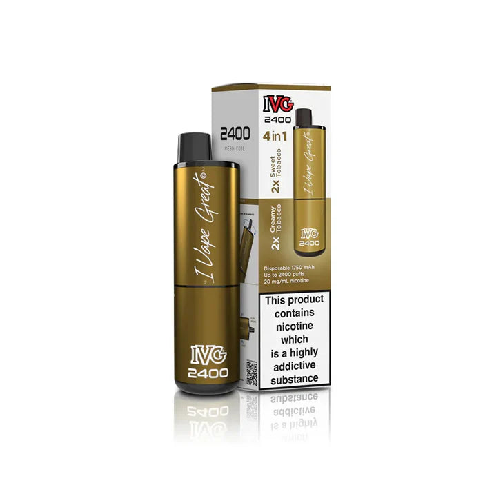Tobacco Edition IVG 2400 Prefilled Pod Kit
