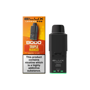 Triple Mango Elux Legend 8000 Refill Pods – Vape Universe
