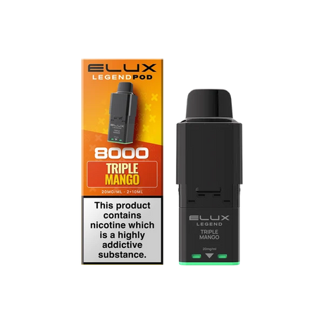 Triple Mango Elux Legend 8000 Refill Pods – Vape Universe