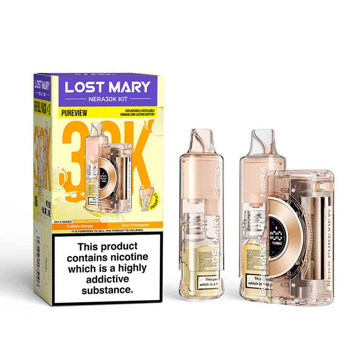 Tropical Edition Lost Mary Nera 30K Pureview Prefilled Pod Kit