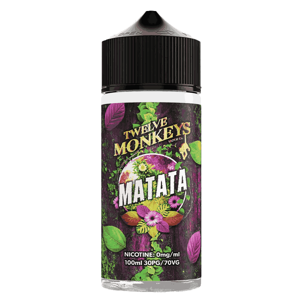 Twelve Monkeys Matata 100ml Shortfill E-Liquid