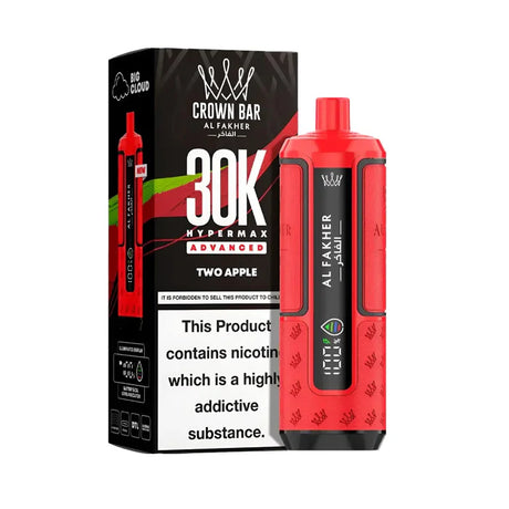 Two Apple Al Fakher Hypermax 30K Prefilled Pod Kit
