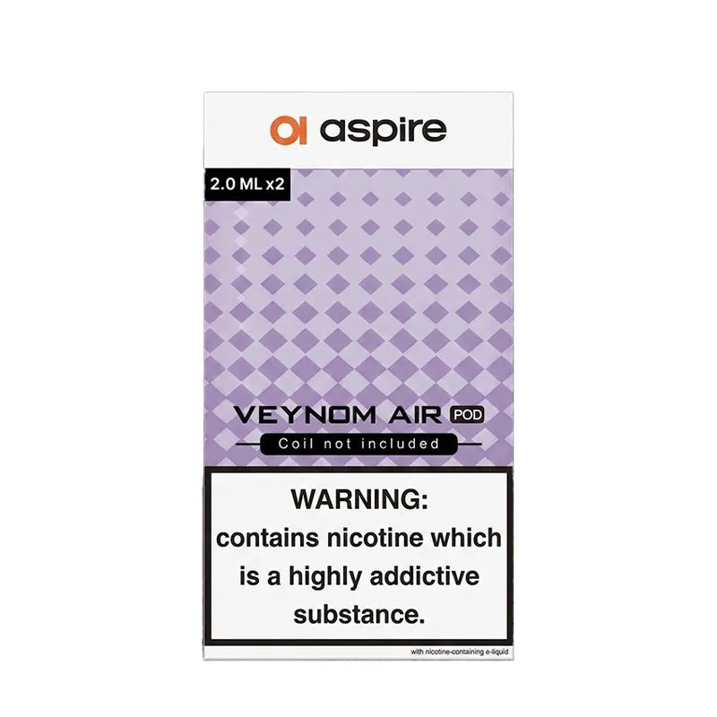 Aspire Veynom Air Replacement Pods 2ml- vape universe